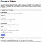 openness rating test